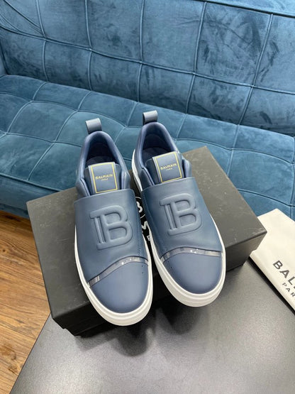 Balmain Casual Piele Dark Albastru Pantofi sport - prezentare produs