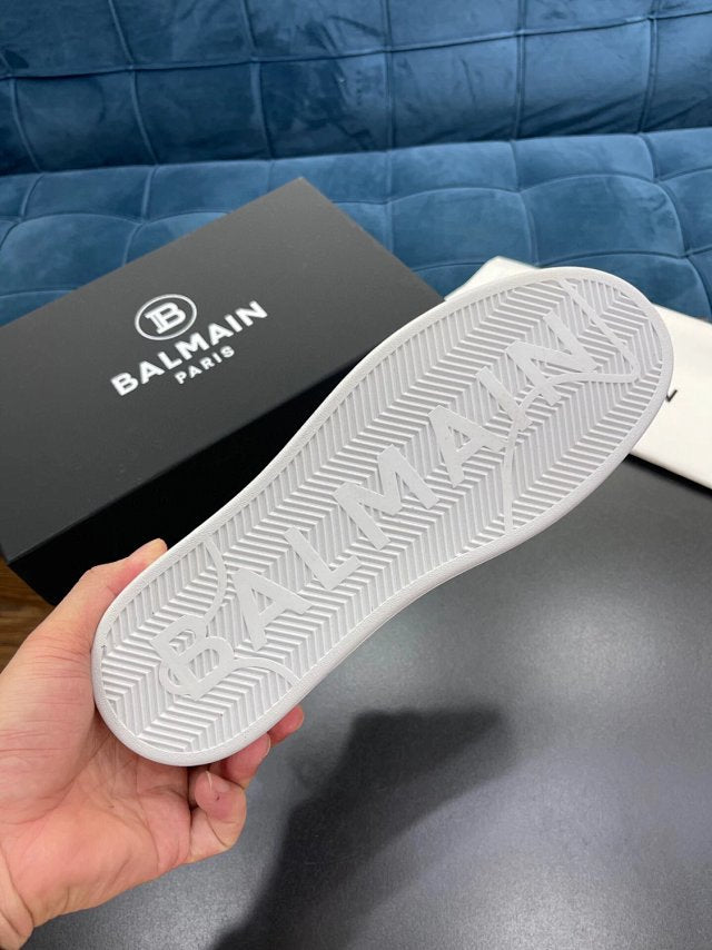 Balmain Casual Piele Alb Pantofi sport - prezentare produs