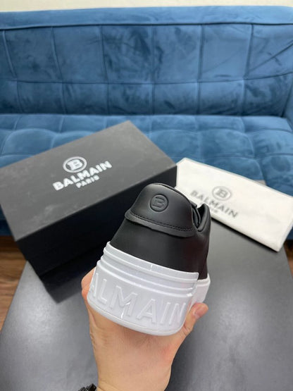 Balmain Casual Piele Negru Alb Pantofi sport - prezentare produs