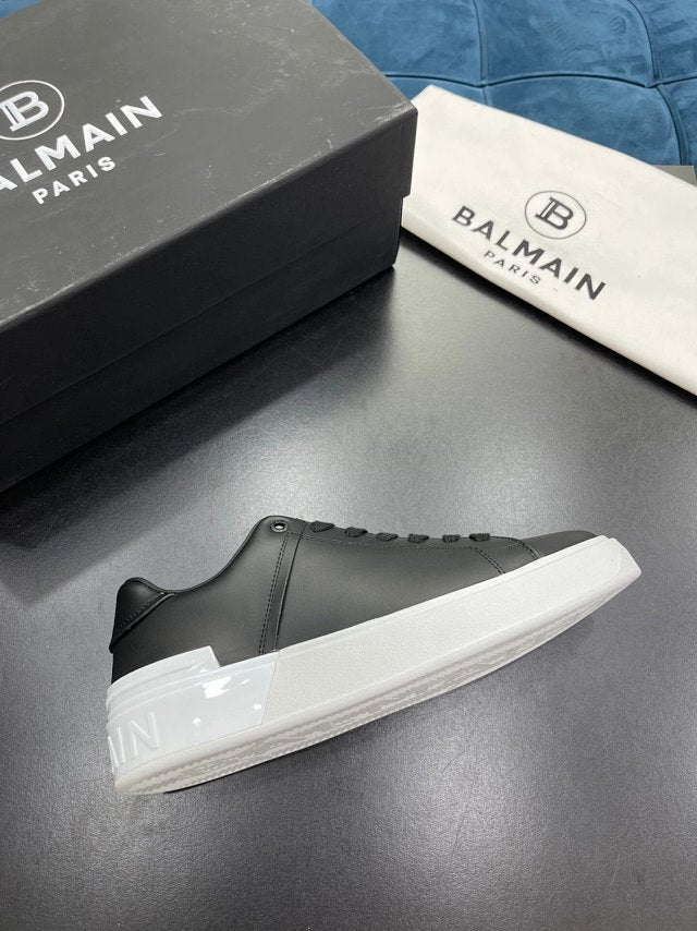 Balmain Casual Piele Negru Alb Pantofi sport - prezentare produs