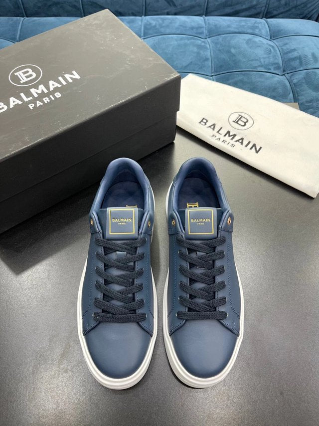 Balmain Casual Piele Albastru Alb Pantofi sport - prezentare produs