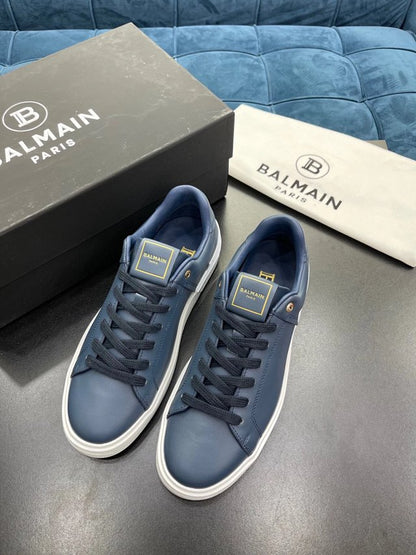 Balmain Casual Piele Albastru Alb Pantofi sport - prezentare produs