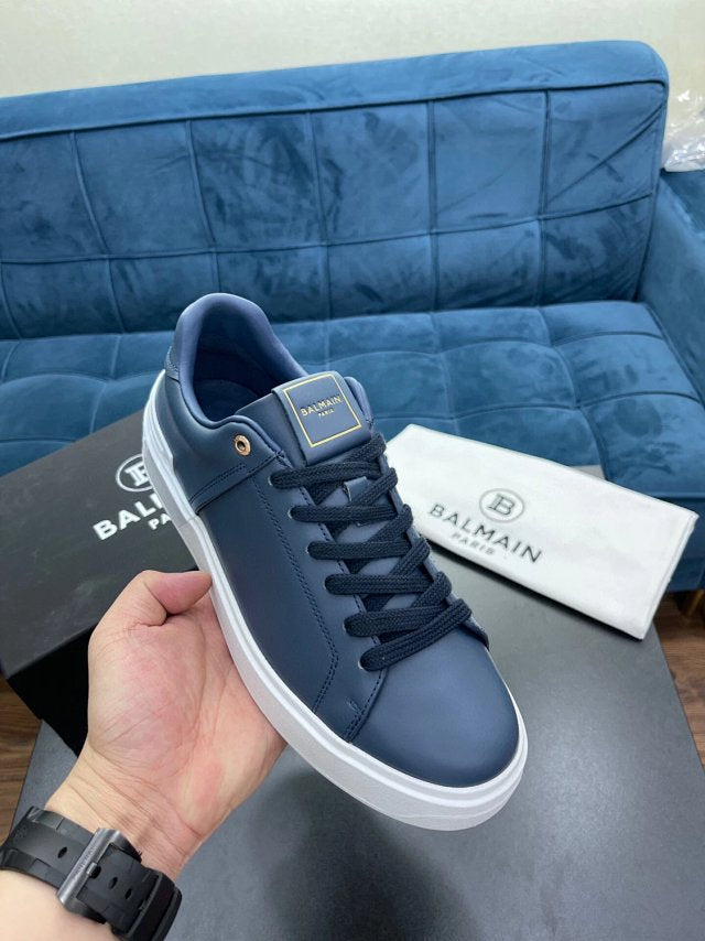 Balmain Casual Piele Albastru Alb Pantofi sport - prezentare produs