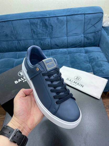 Balmain Casual Piele Albastru Alb Pantofi sport - prezentare produs