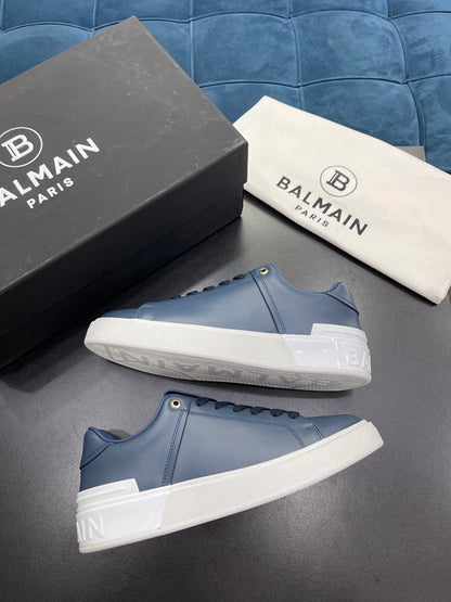 Balmain Casual Piele Albastru Alb Pantofi sport - prezentare produs