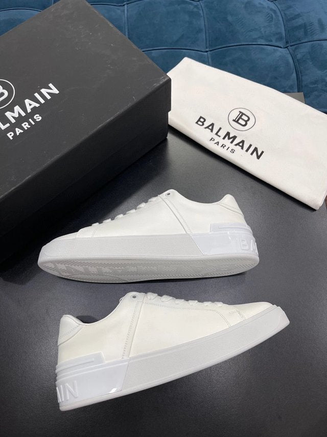 Balmain Casual Piele Alb Pantofi sport - prezentare produs