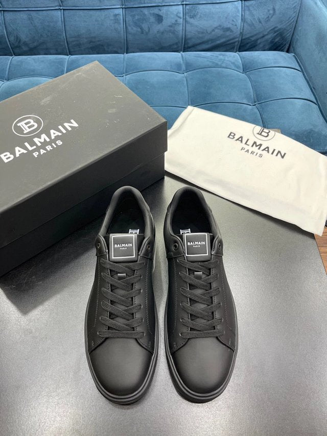 Balmain Casual Piele Negru Alb Pantofi sport - prezentare produs