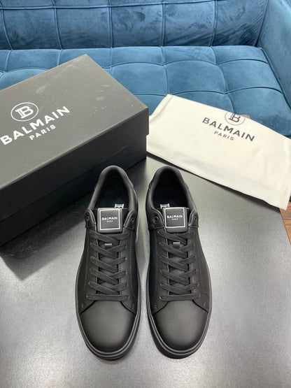 Balmain Casual Piele Negru Alb Pantofi sport - prezentare produs