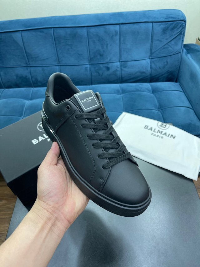 Balmain Casual Piele Negru Alb Pantofi sport - prezentare produs