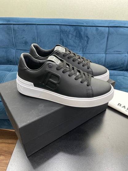 Balmain Casual Piele Negru Alb - prezentare produs
