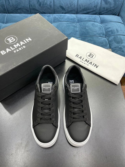 Balmain Casual Piele Negru Alb Pantofi sport - prezentare produs