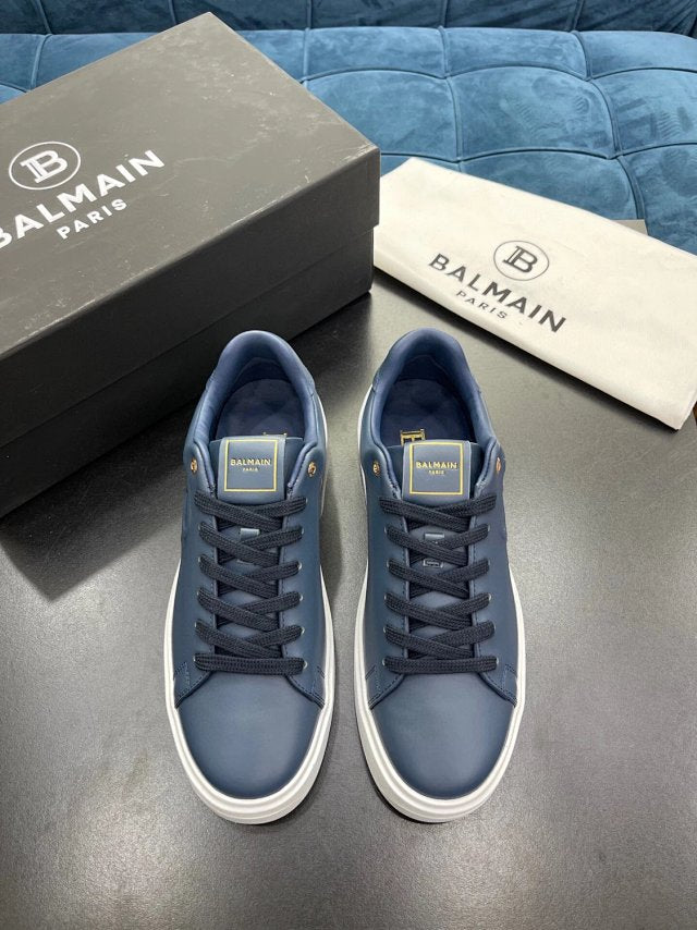 Balmain Casual Piele Dark Albastru Pantofi sport - prezentare produs