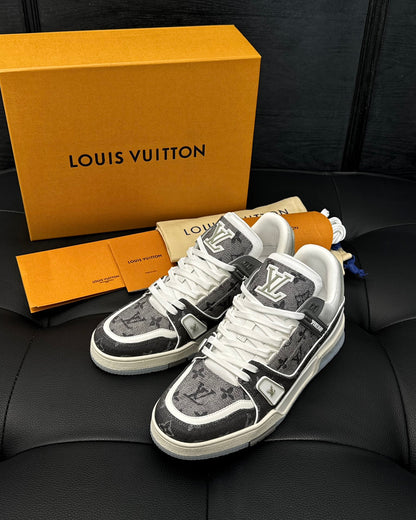 Louis Vuitton LV 600a Gri Pattern - prezentare produs