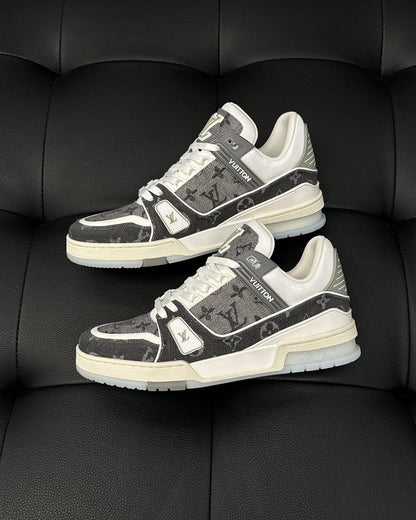 Louis Vuitton LV 600a Gri Pattern Pantofi sport - prezentare produs