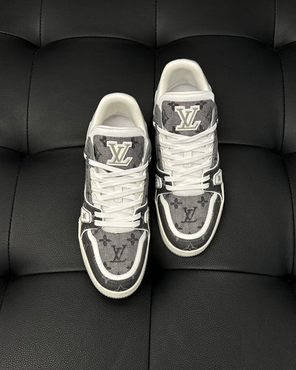 Louis Vuitton LV 600a Gri Pattern - prezentare produs