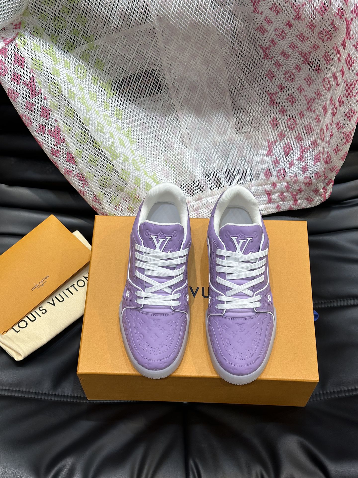 Louis Vuitton LV 600a Violet Pantofi sport - prezentare produs