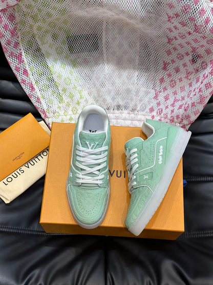Louis Vuitton LV 600a Verde Pantofi sport - prezentare produs
