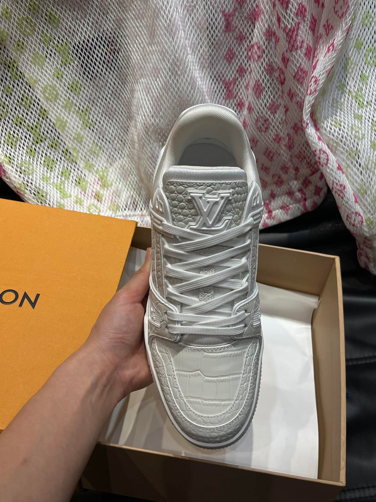 Louis Vuitton LV 600a Gri Pantofi sport - prezentare produs
