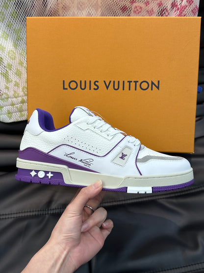 Louis Vuitton LV 600a Violet Alb - prezentare produs