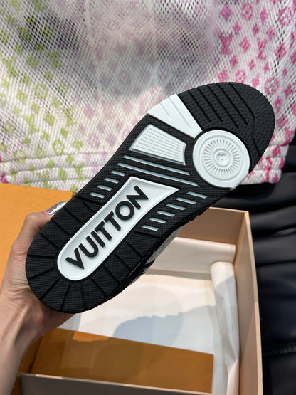 Louis Vuitton LV 600a Negru Pattern Pantofi sport - prezentare produs
