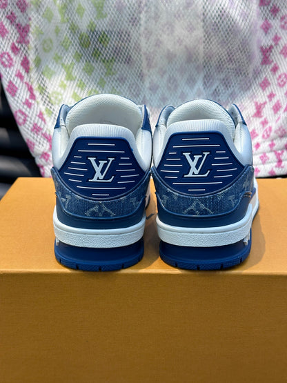 Louis Vuitton LV 600a Albastru Pattern Pantofi sport - prezentare produs