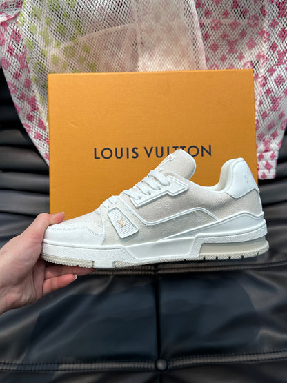 Louis Vuitton LV 600a Crem Pânză - prezentare produs