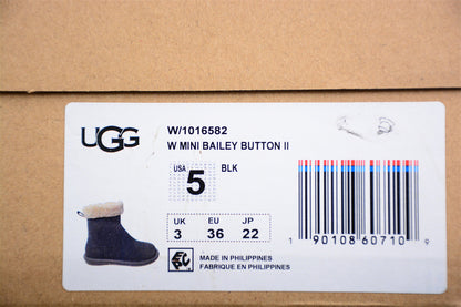 UGG Negru Ghete - prezentare produs