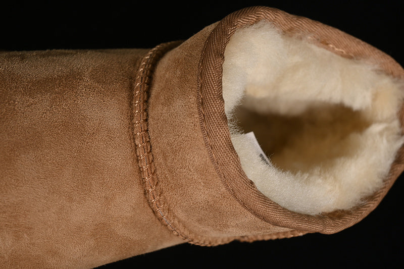 UGG Clasic Mini Light Maro Ghete - prezentare produs