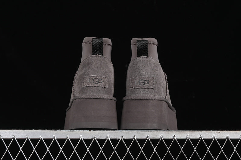 UGG Gri Platform Ghete - prezentare produs