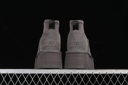 UGG Gri Platform Ghete - prezentare produs