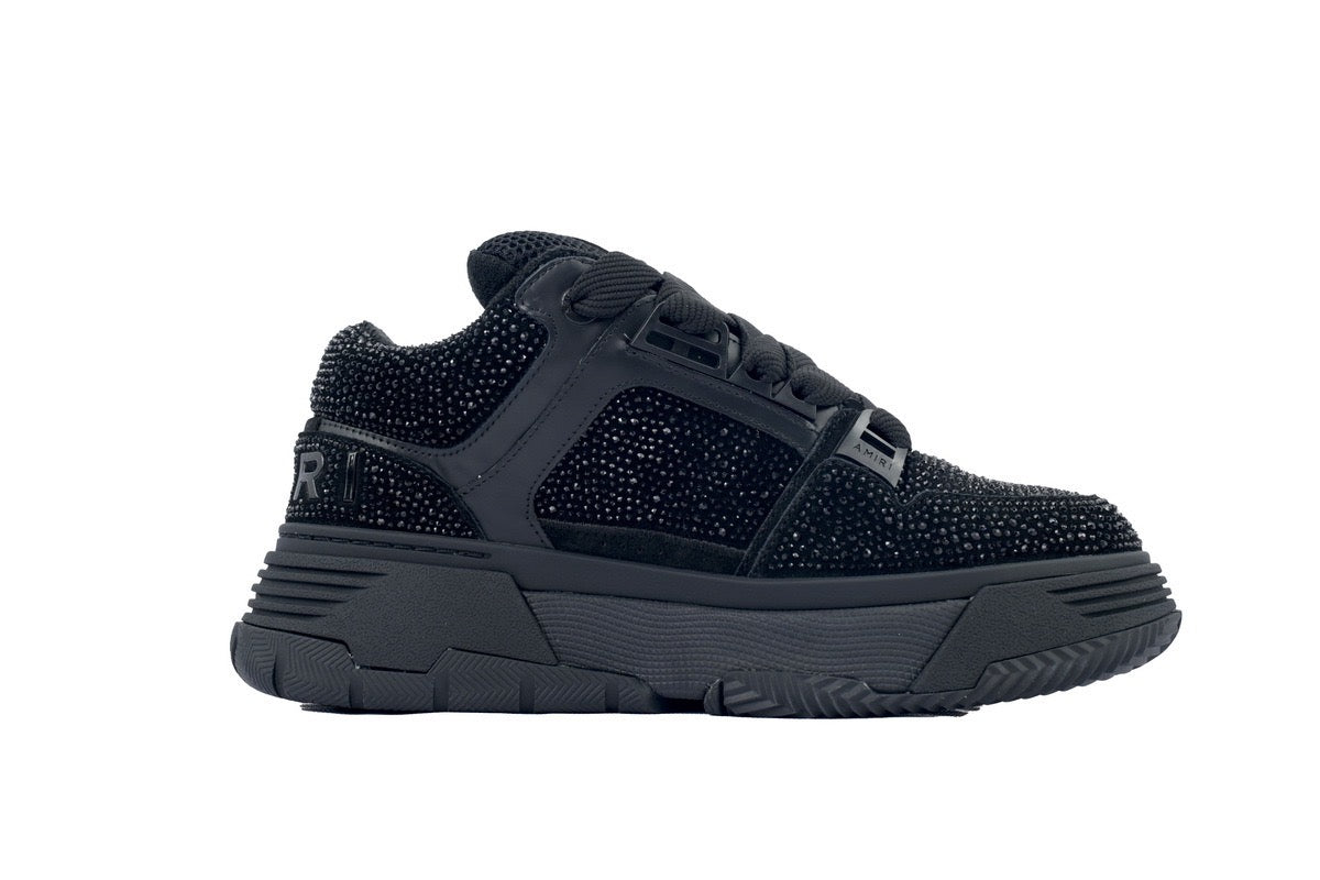 Amiri Ma 1 Negru Glitter Pantofi sport - prezentare produs