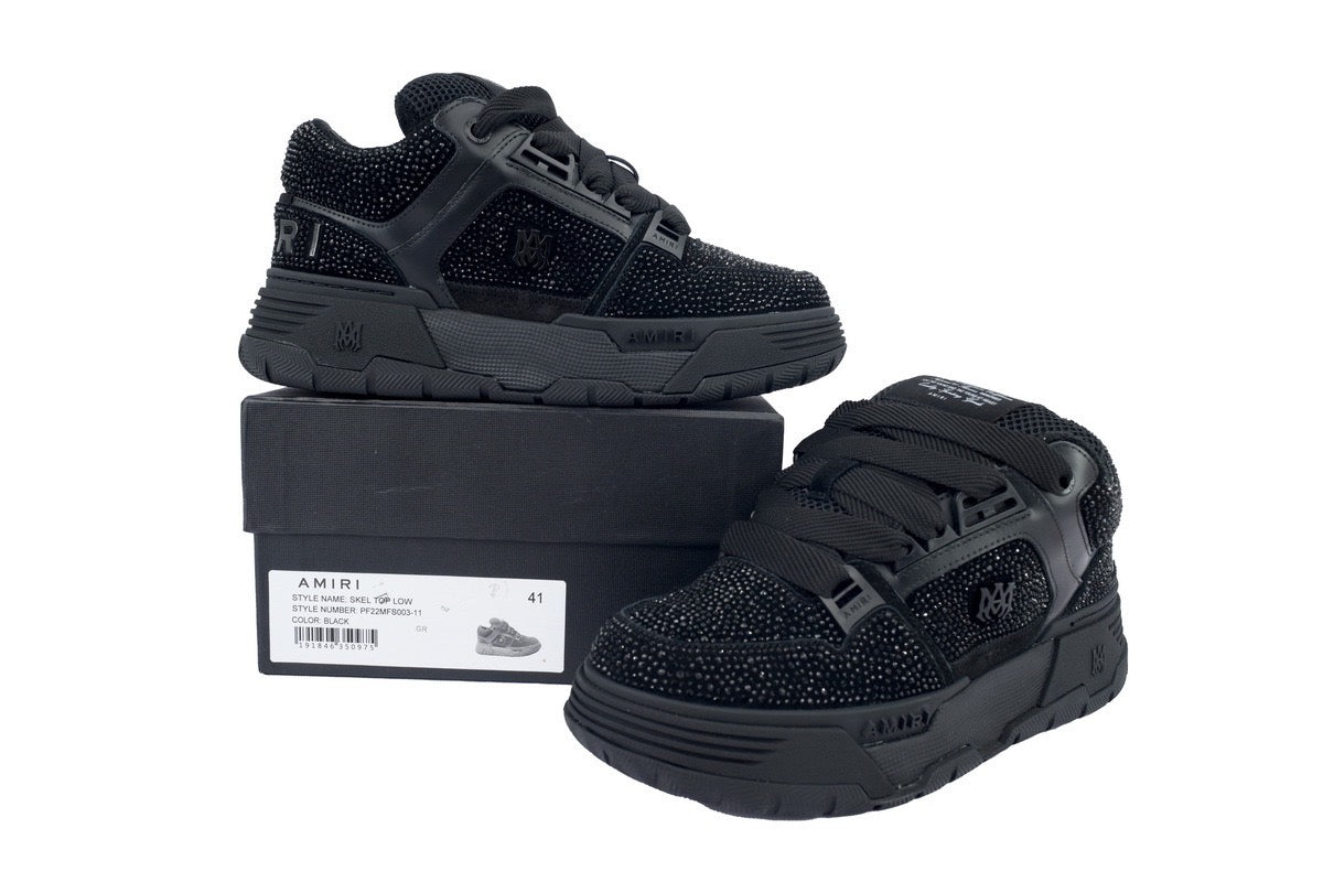Amiri Ma 1 Negru Glitter - prezentare produs