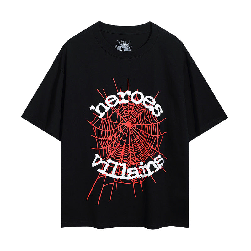 Sp5der Heroes Villains Negru T Cămașă - prezentare produs