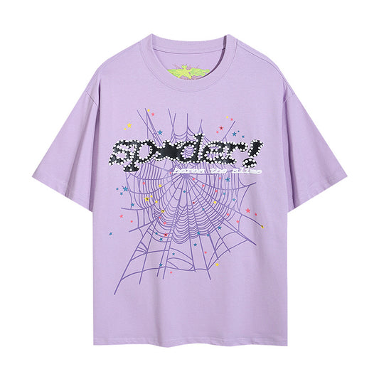 Sp5der Violet Tricou - prezentare produs
