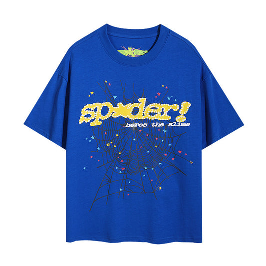 Sp5der Albastru Tricou - prezentare produs