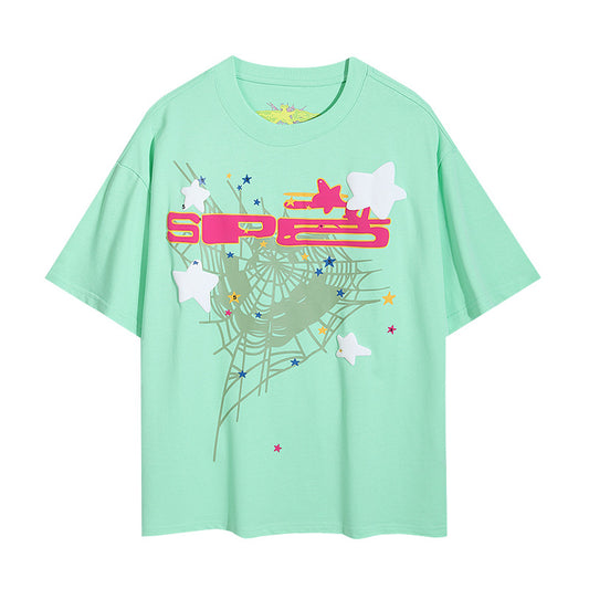 Sp5der Mint Verde Tricou - prezentare produs