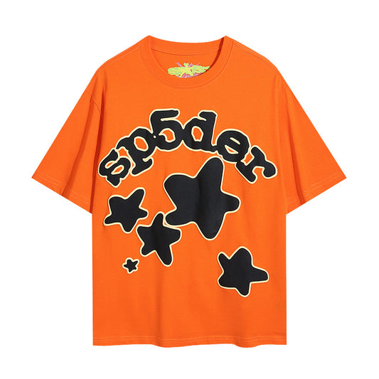 Sp5der Portocaliu Tricou - prezentare produs