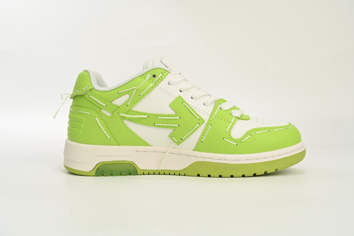 Off-White Off-White Out Of Office Verde And Alb Ediție limitată Pantofi sport - prezentare produs