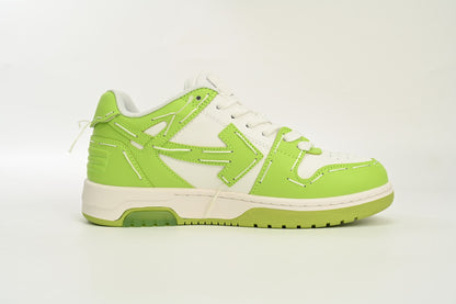 Off-White Off-White Out Of Office Verde And Alb Ediție limitată Pantofi sport - prezentare produs
