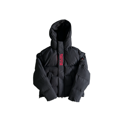Trapstar Geacă Hooded Negru Roșu New Colecție - prezentare produs