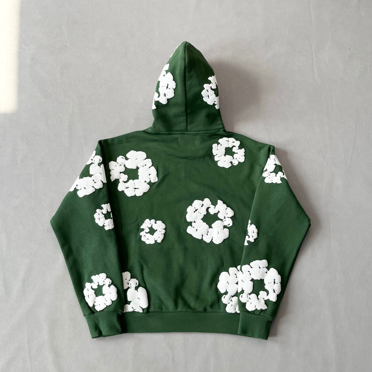 Denim Tears Hanorac Verde - prezentare produs