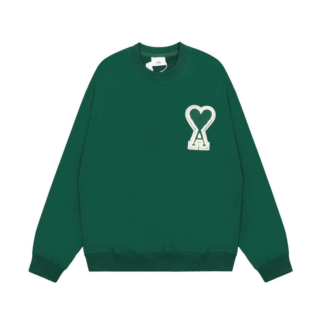 Ami Paris Pulover Verde - prezentare produs