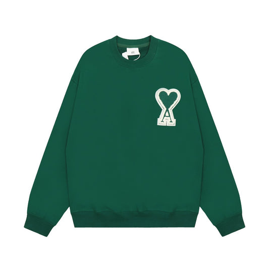 Ami Paris Pulover Verde - prezentare produs