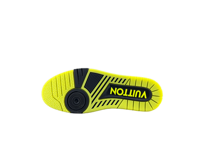 Louis Vuitton LV Trainers Gri Negru Galben Luxury Ediție - prezentare produs