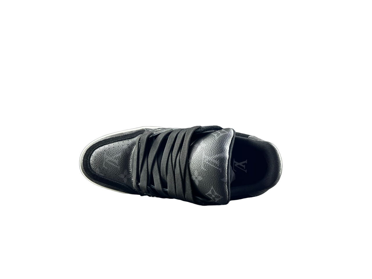 Louis Vuitton LV Trainers Negru Alb Sole - prezentare produs