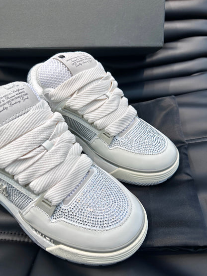 Amiri Ma 1 Alb Gri Diamonds New Colecție Pantofi sport - prezentare produs