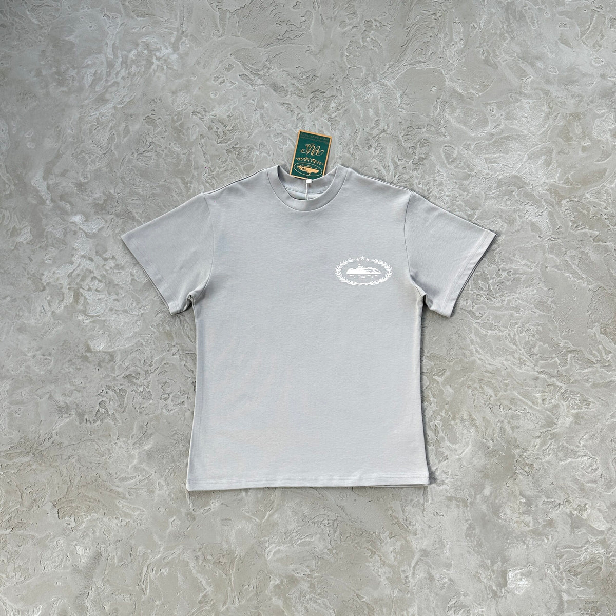 Corteiz Tricou New Colecție Gri - prezentare produs