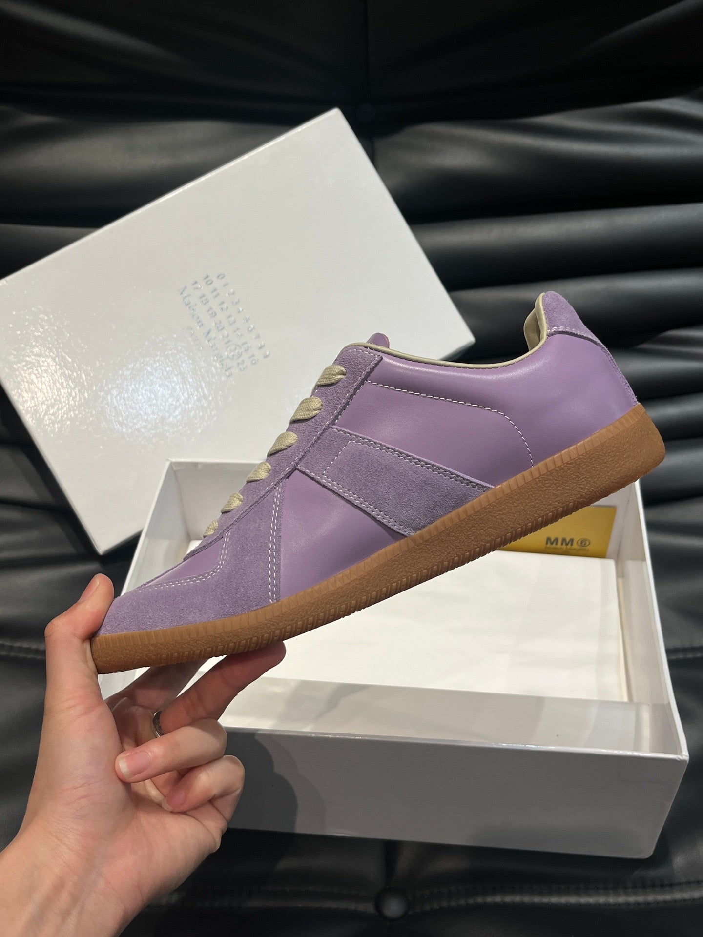Maison Margiela Trainers Violet - prezentare produs