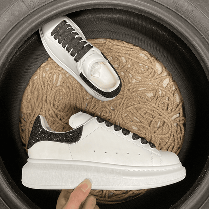 Alexander McQueen Negru Glitter - prezentare produs