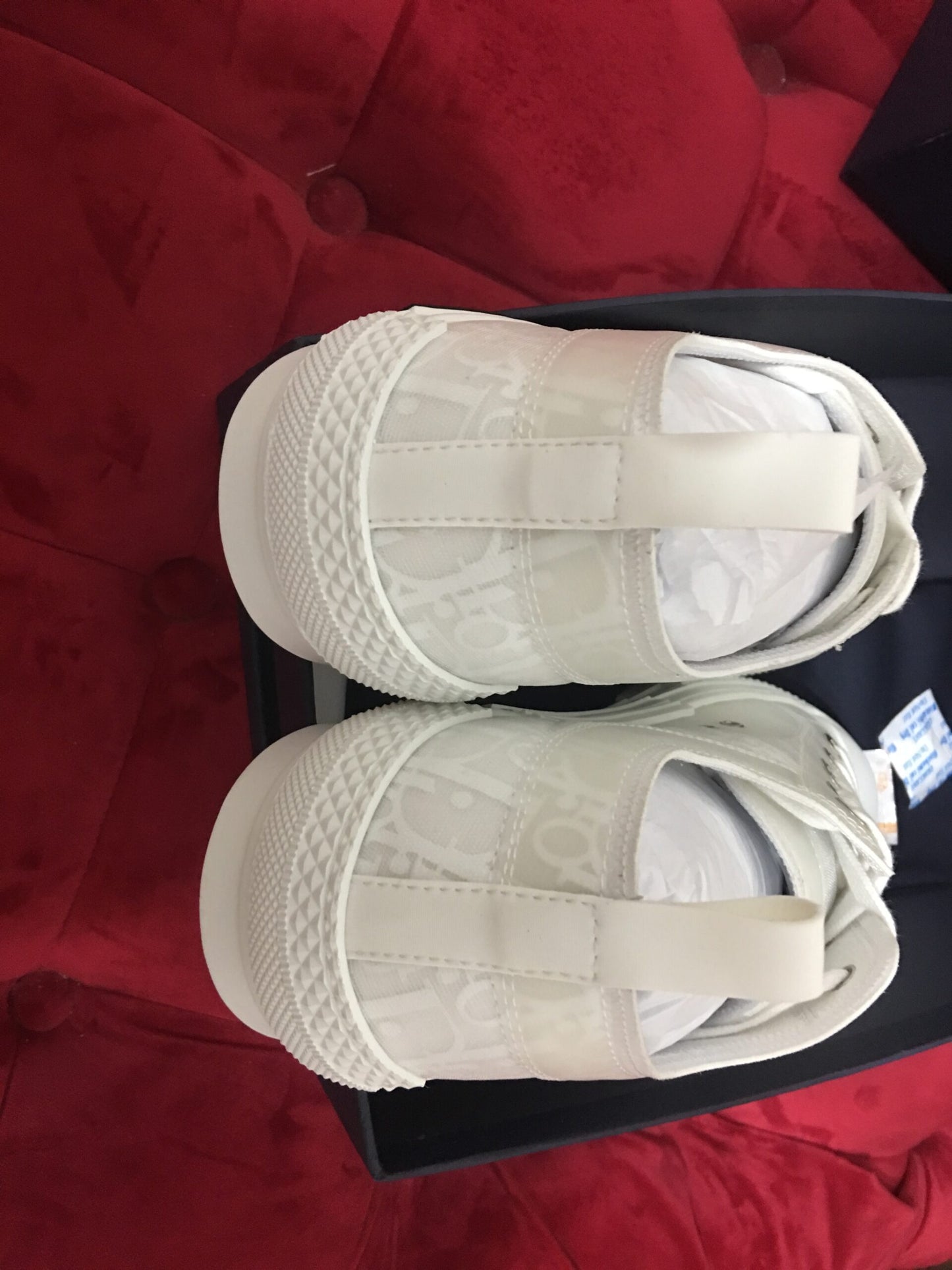Dior B23 Low Full Alb - prezentare produs